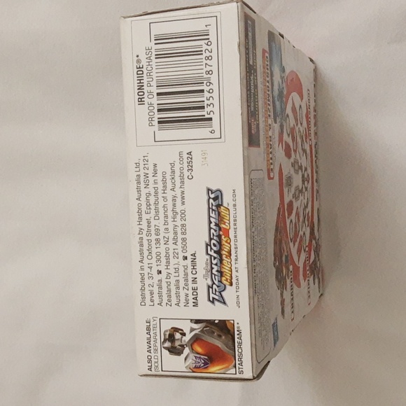 Transformers Construct-Bots Scout Class IRONHIDE 2-in-1 Build, SEALED - Picture 8 of 10